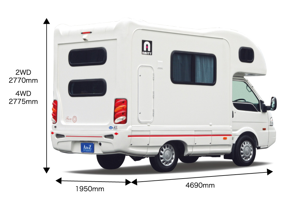 キャンピングカーレンタルについて キャンピングカー販売 修理なら神奈川県横浜市にあるロッキー2 Atoz横浜営業所 バンレボ横浜